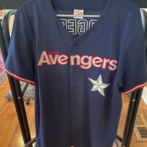 Marvel The Avengers Captain America Baseball Jersey